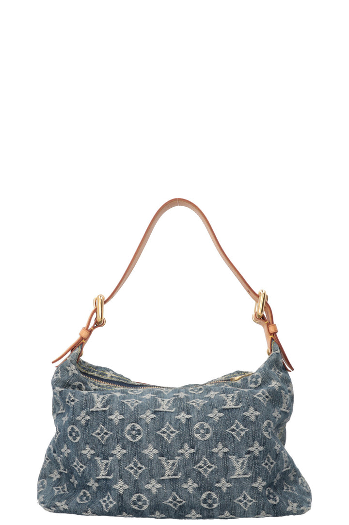 LOUIS VUITTON Baggy PM Bag Denim Blue