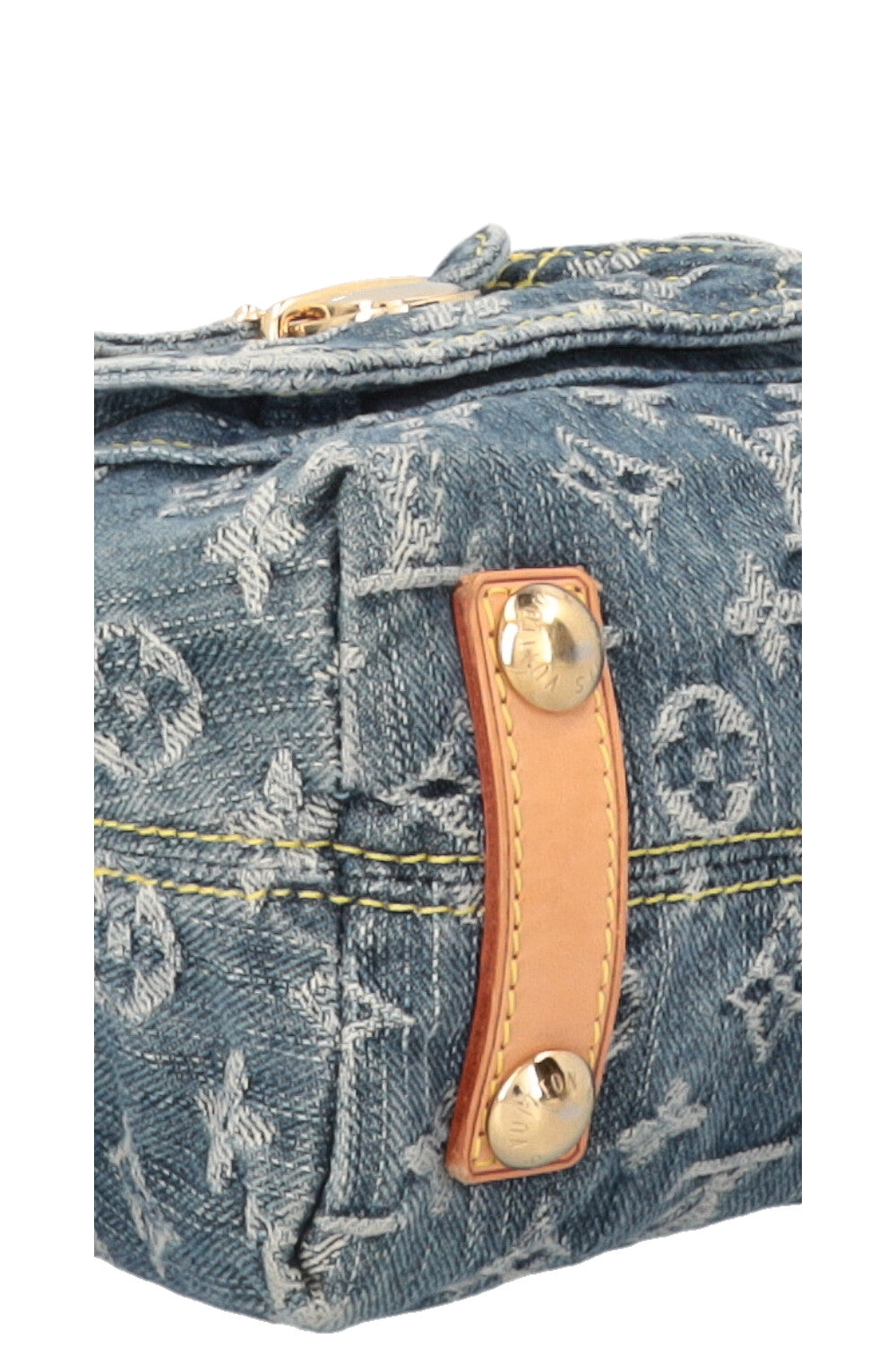 LOUIS VUITTON Baggy PM Bag Denim Blue