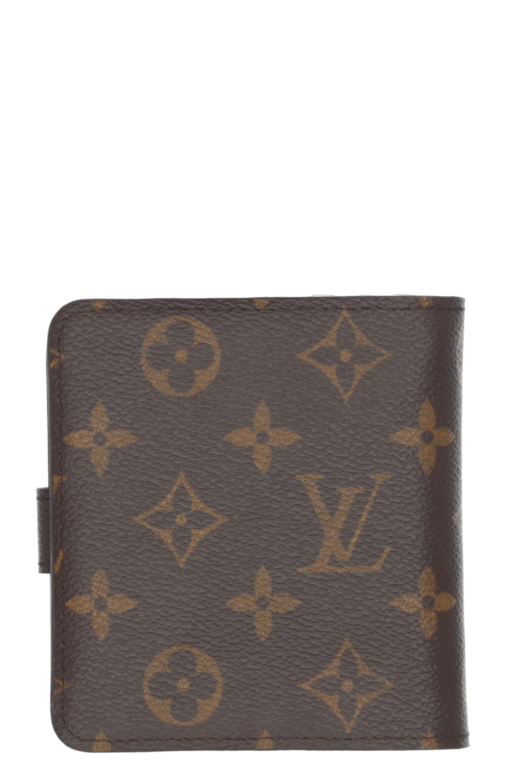 Portefeuille compact zippé LOUIS VUITTON Toile MNG