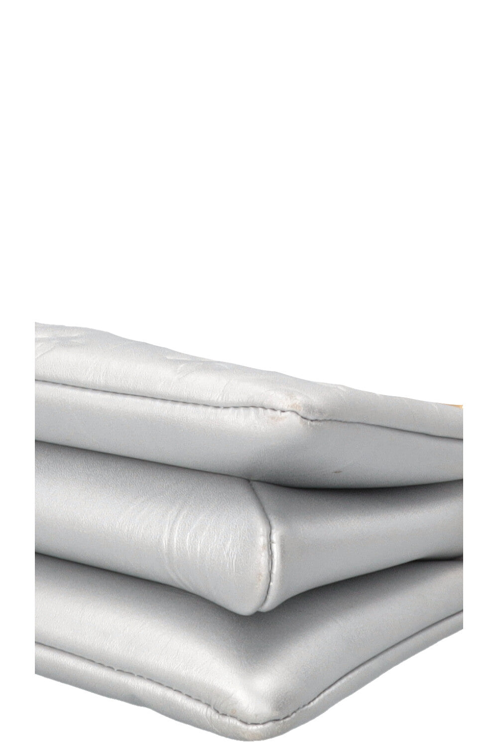 LOUIS VUITTON Coussin PM Lambskin Silver