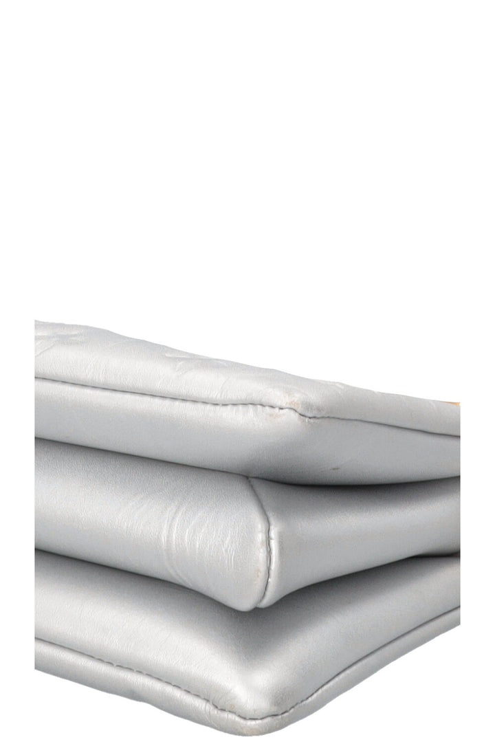LOUIS VUITTON Coussin PM Lambskin Silver