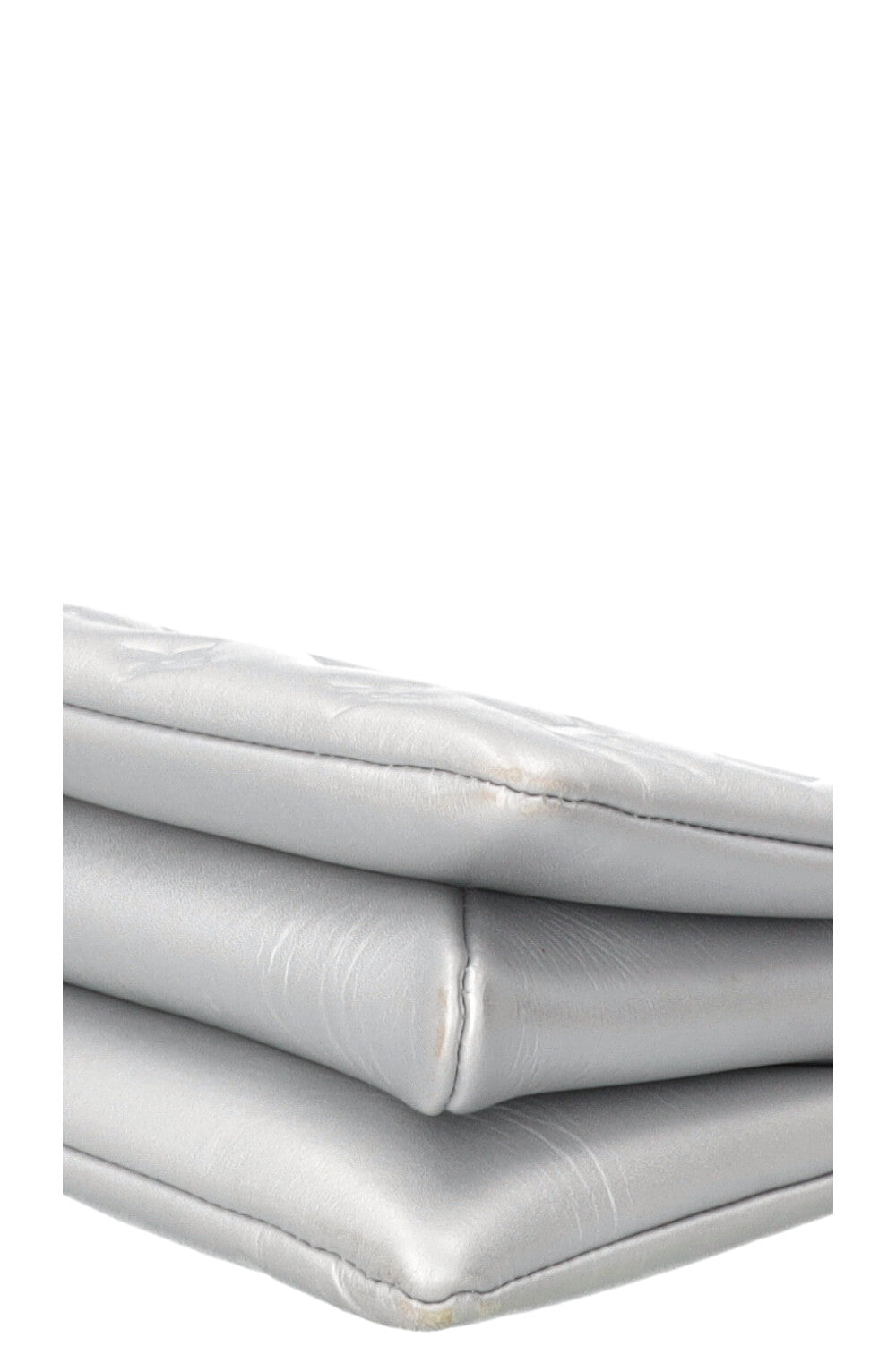 LOUIS VUITTON Coussin PM Lambskin Silver