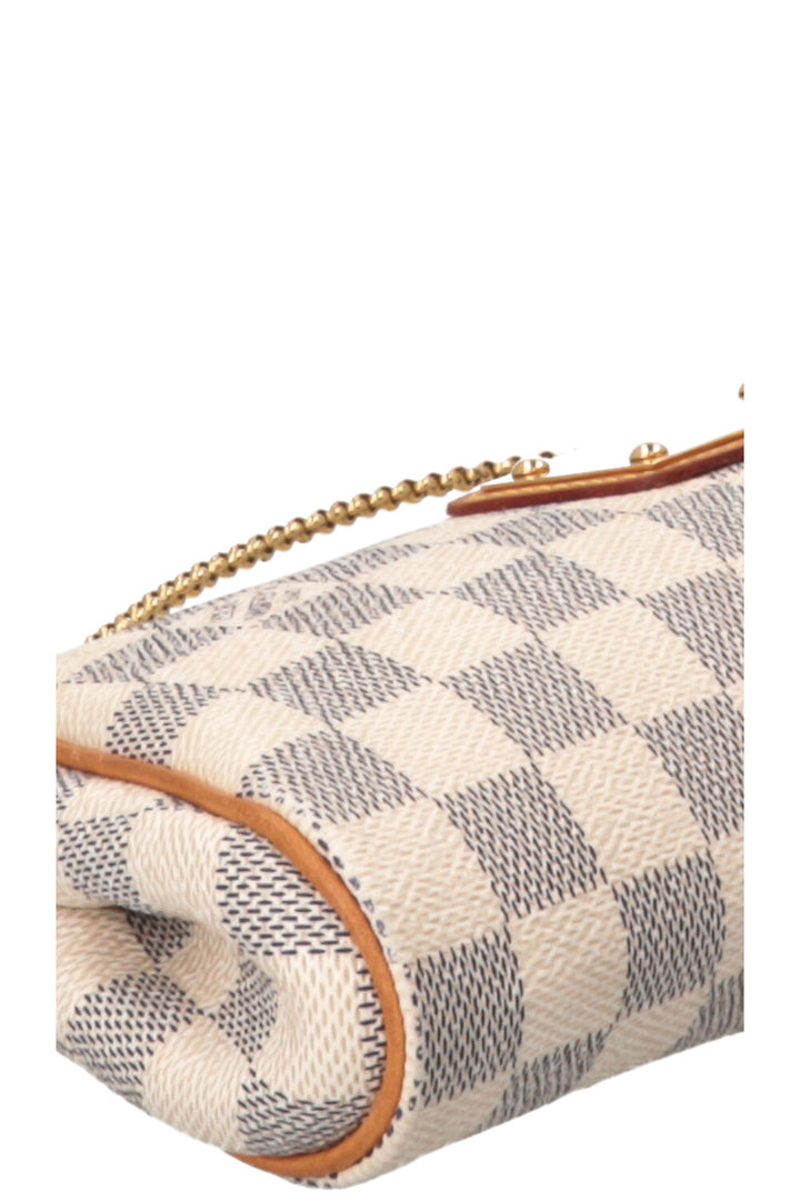 LOUIS VUITTON Eva Pochette Canvas Damier Azur