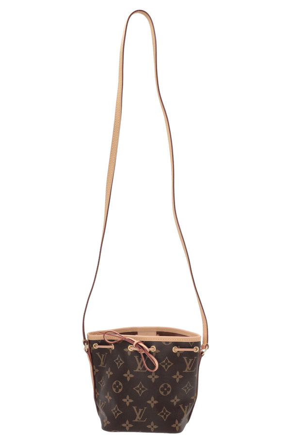 LOUIS VUITTON Nano Noè MNG Canvas Brown