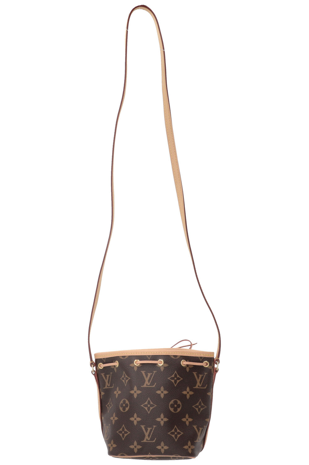 LOUIS VUITTON Nano Noé MNG Canvas Brown