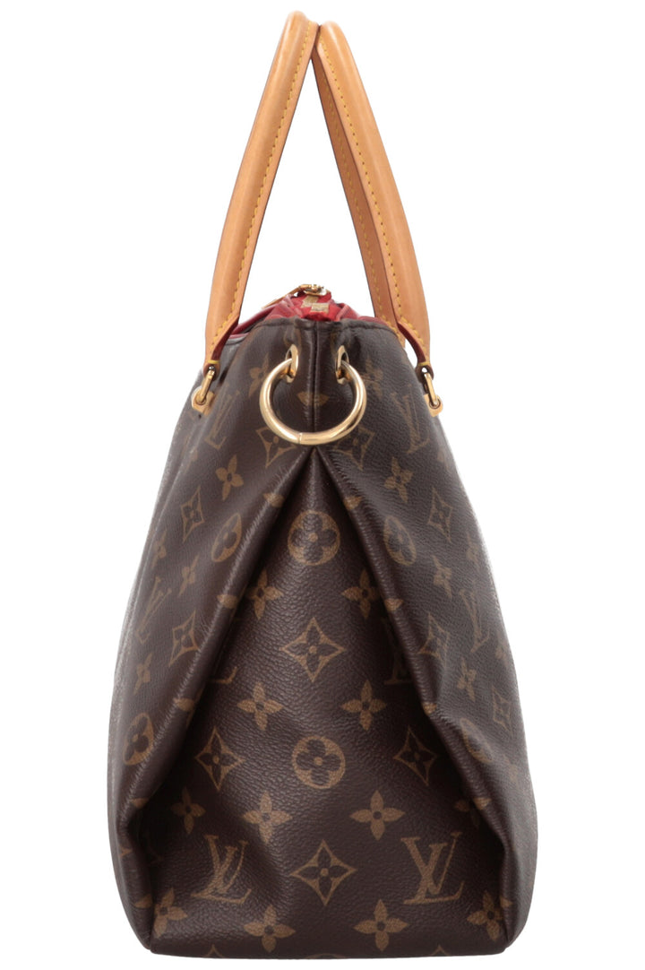 LOUIS VUITTON Pallas Tote MM MNG Red