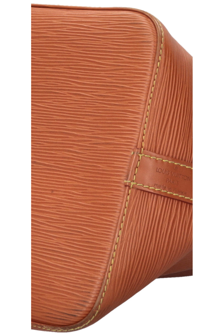 LOUIS VUITTON Petit Sac Noé Cuir Épi Cognac