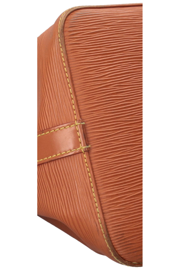LOUIS VUITTON Petit Sac Noé Cuir Épi Cognac