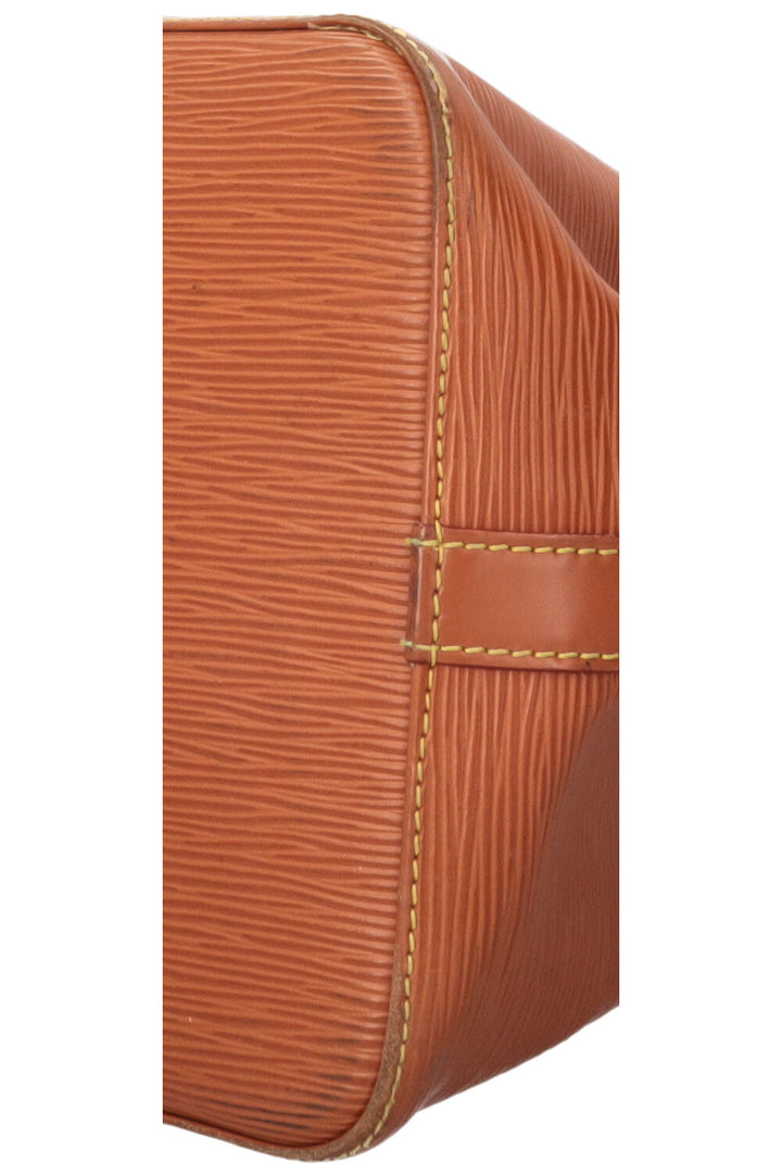 LOUIS VUITTON Petit Sac Noé Cuir Épi Cognac