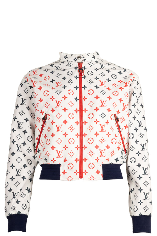 LOUIS VUITTON Windbreaker Reversible MNG Red White