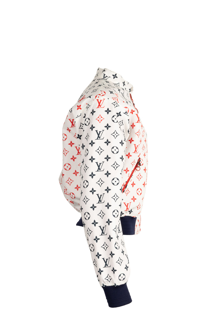 LOUIS VUITTON Windbreaker Reversible MNG Red White