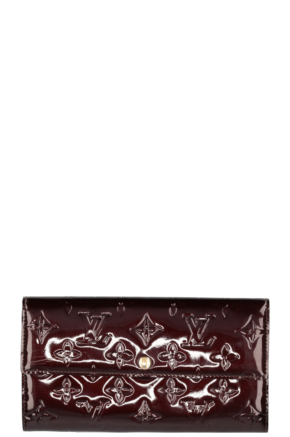 LOUIS VUITTON Sarah Wallet Vernis Amarante 2009