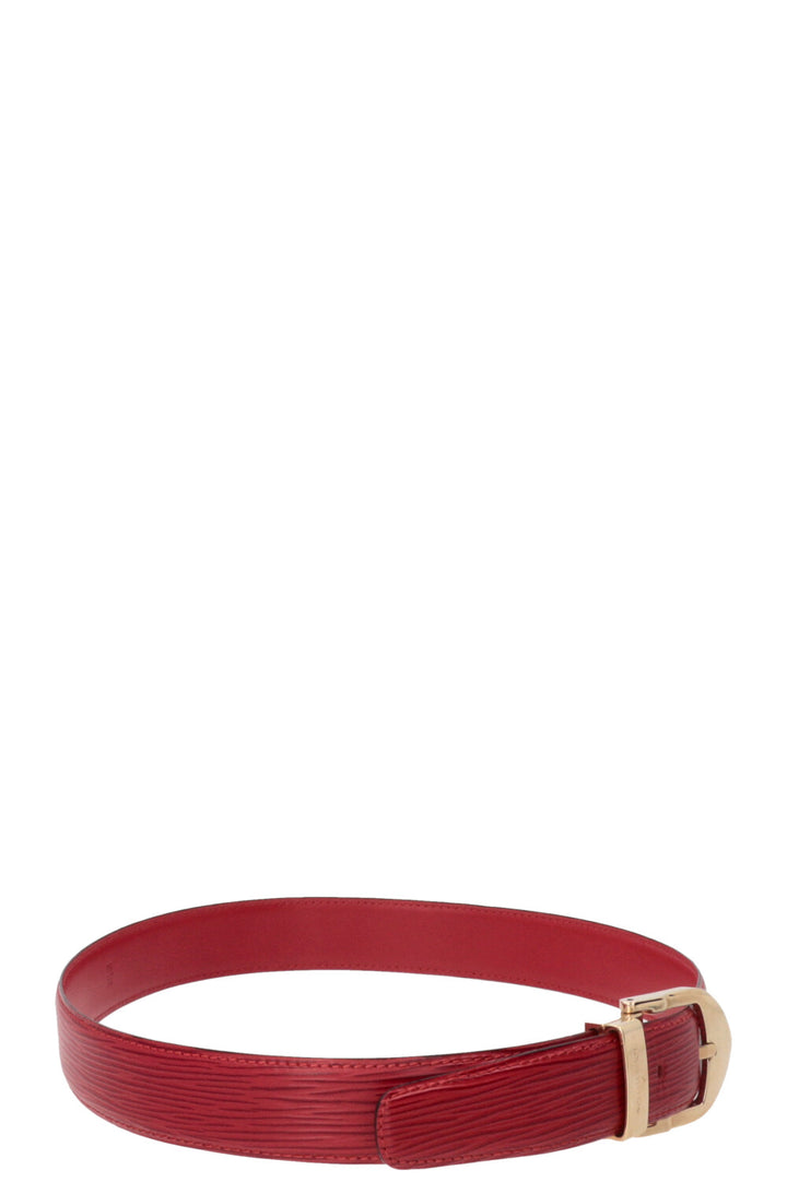 LOUIS VUITTON Sherwood Belt Bag Epi Leather Red