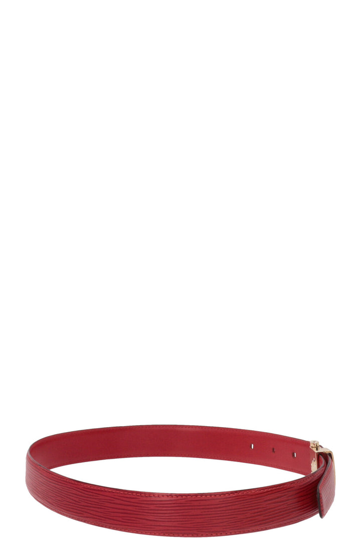 LOUIS VUITTON Sherwood Belt Bag Epi Leather Red