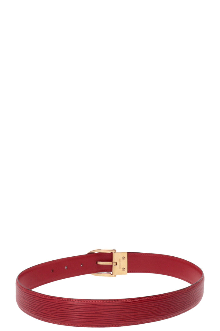 LOUIS VUITTON Sherwood Belt Bag Epi Leather Red