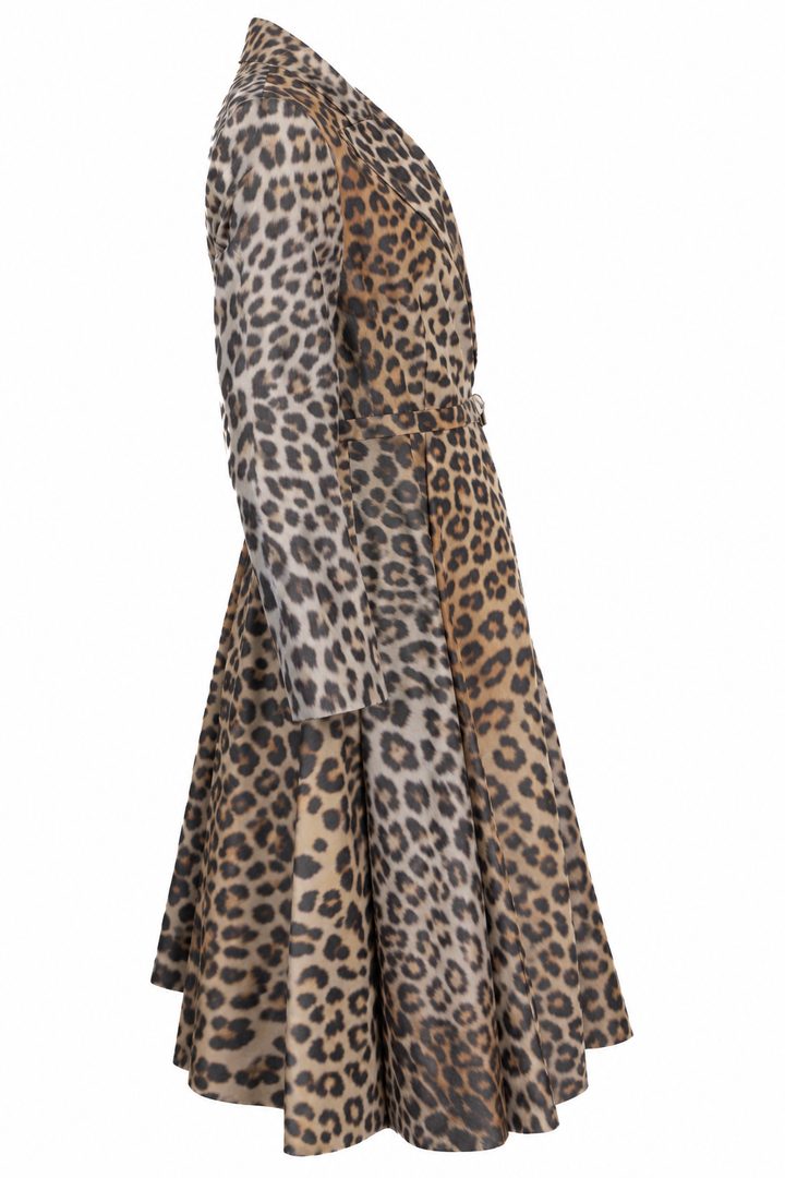 CHRISTIAN DIOR Jacket and Coat Cheetah Beige