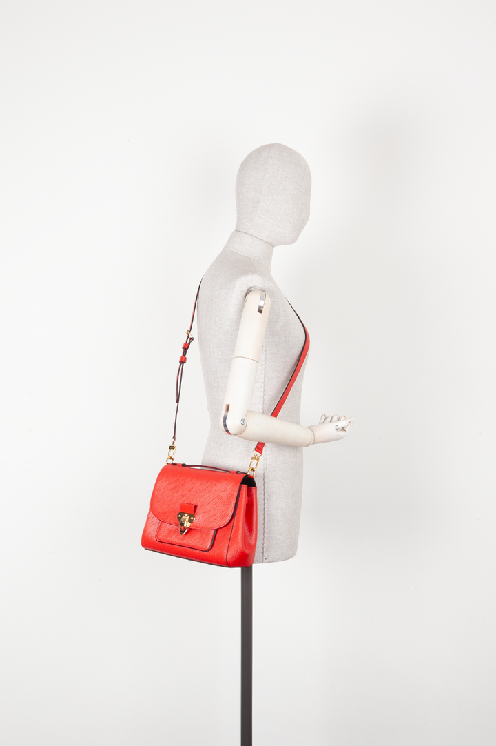 LOUIS VUITTON Sac Boccador Epi Rouge