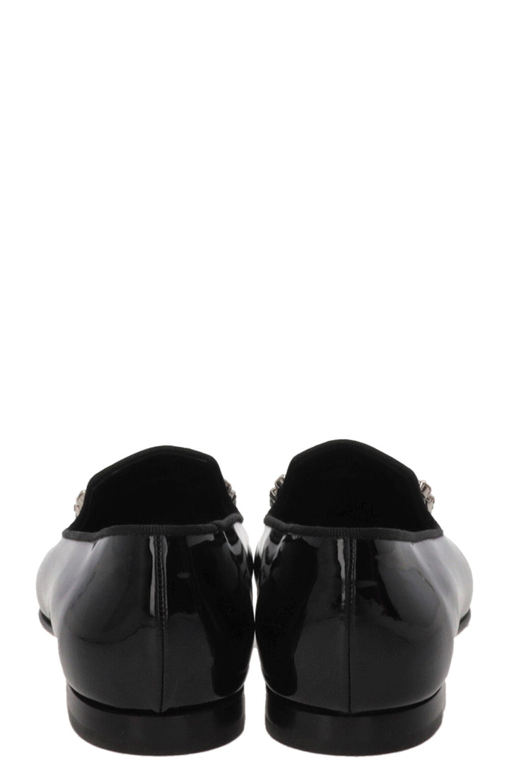 MANOLO BLAHNIK Mariocc Loafers Patent Black