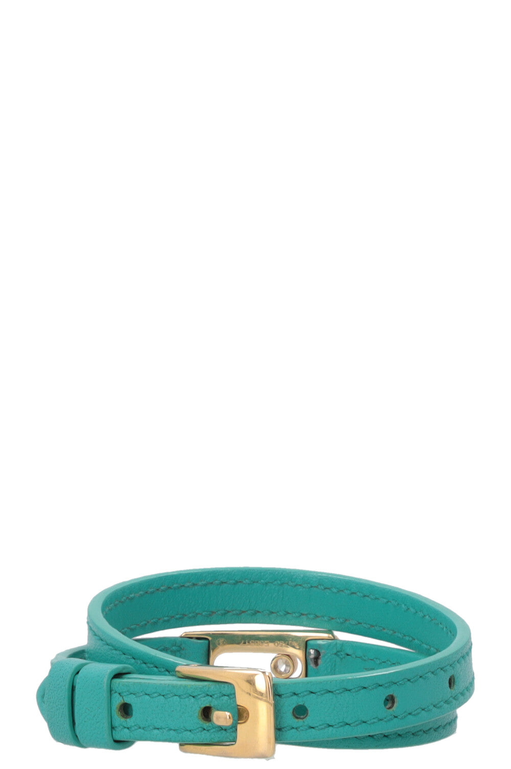 MESSIKA My Move Gold Pave Bracelet Leather Diamonds Turquoise