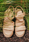 CHANEL Wedges Heels Beige