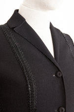 CHRISTIAN DIOR Montaigne Knit Bar Jacket