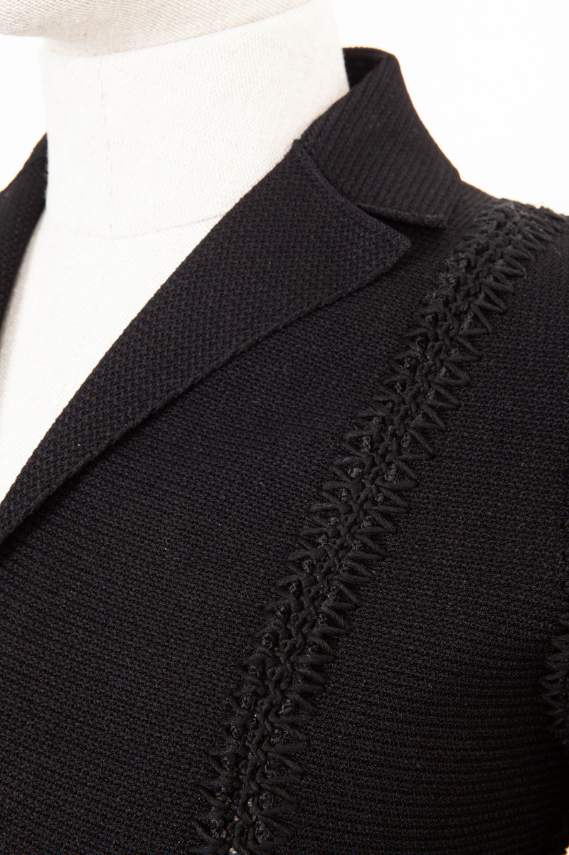 CHRISTIAN DIOR Montaigne Knit Bar Jacket