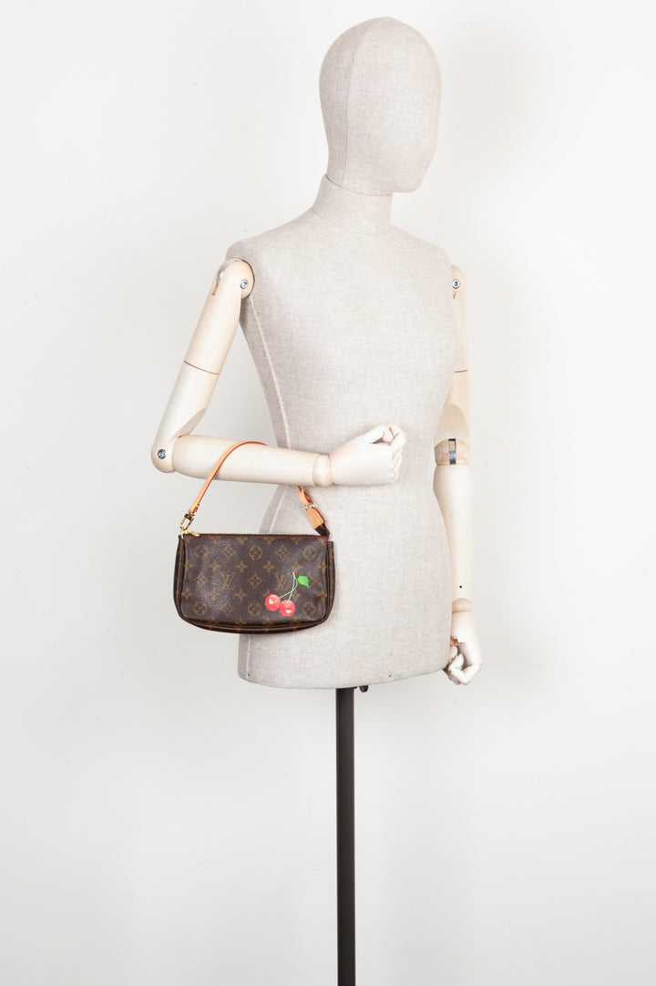 LOUIS VUITTON Pochette Accessories MNG Cerises