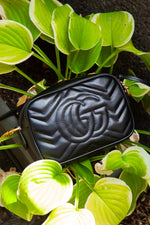 GUCCI Marmont Camera Bag Black