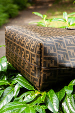 FENDI Zucca Print Tote Bag Canvas
