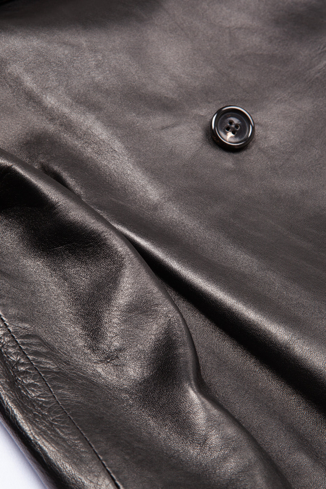 SAINT LAURENT Leather Jacket Black