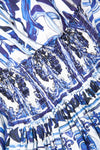 DOLCE&GABBANA Majolica Dress Blue