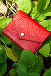 LOUIS VUITTON Victorine Wallet Red