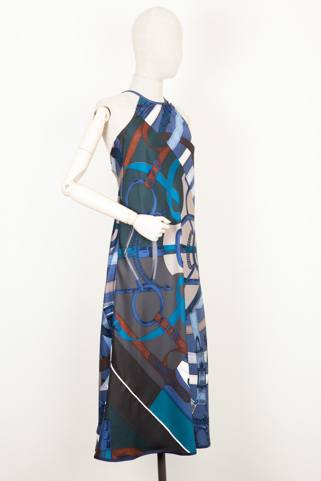 REAWAKE ATELIER Dress Hermès Carré Silk