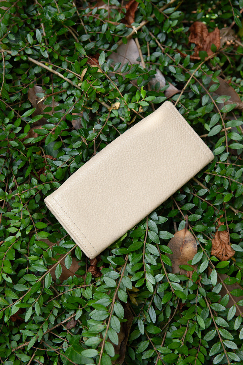 PRADA Long Wallet Beige