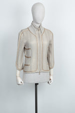 CHANEL Knit with Chains Gold 08 Printemps