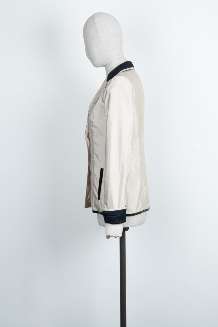 CHANEL Jacket Nylon Beige 00