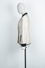 CHANEL Jacket Nylon Beige 00