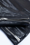 SAINT LAURENT Zip Leather Jacket