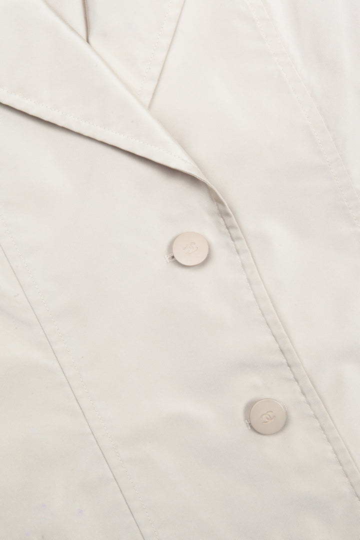 CHANEL Jacket Nylon Beige 00