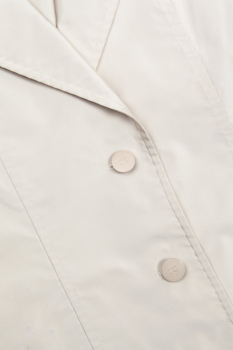 CHANEL Jacket Nylon Beige 00