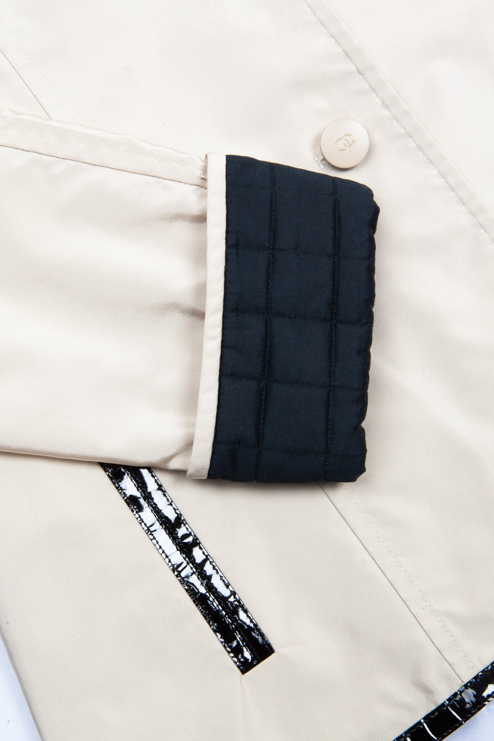 CHANEL Jacket Nylon Beige 00