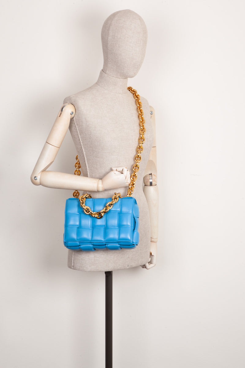 BOTTEGA VENETA Chain Cassette Blue