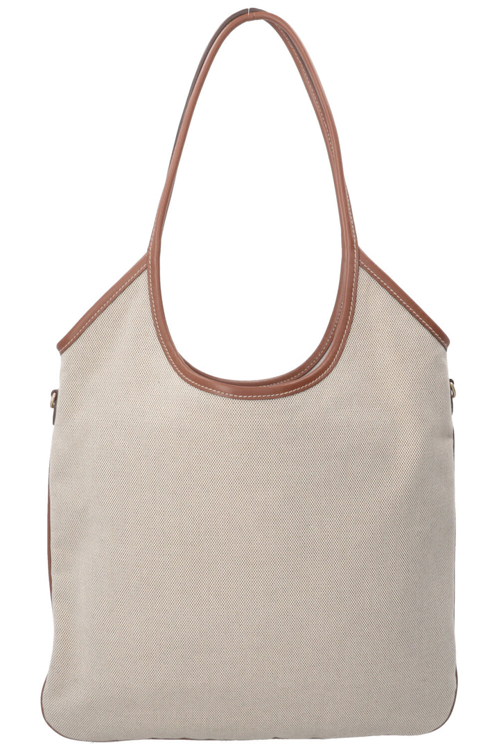 MIU MIU Ivy Shopper Canvas Brown