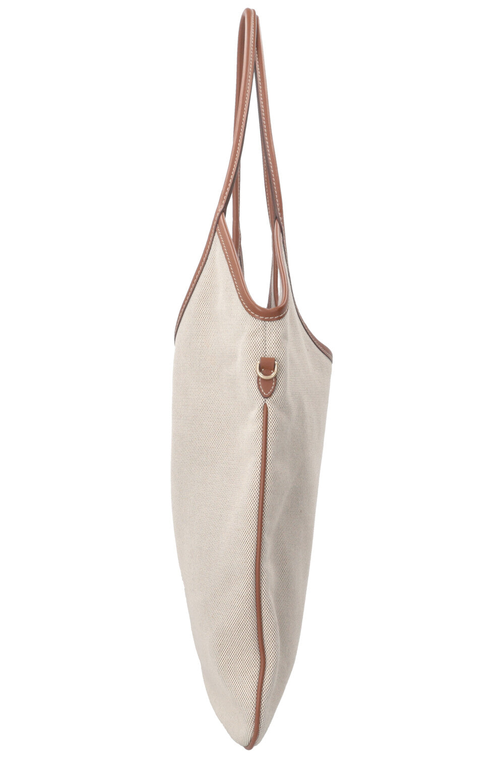 MIU MIU Ivy Shopper Canvas Brown