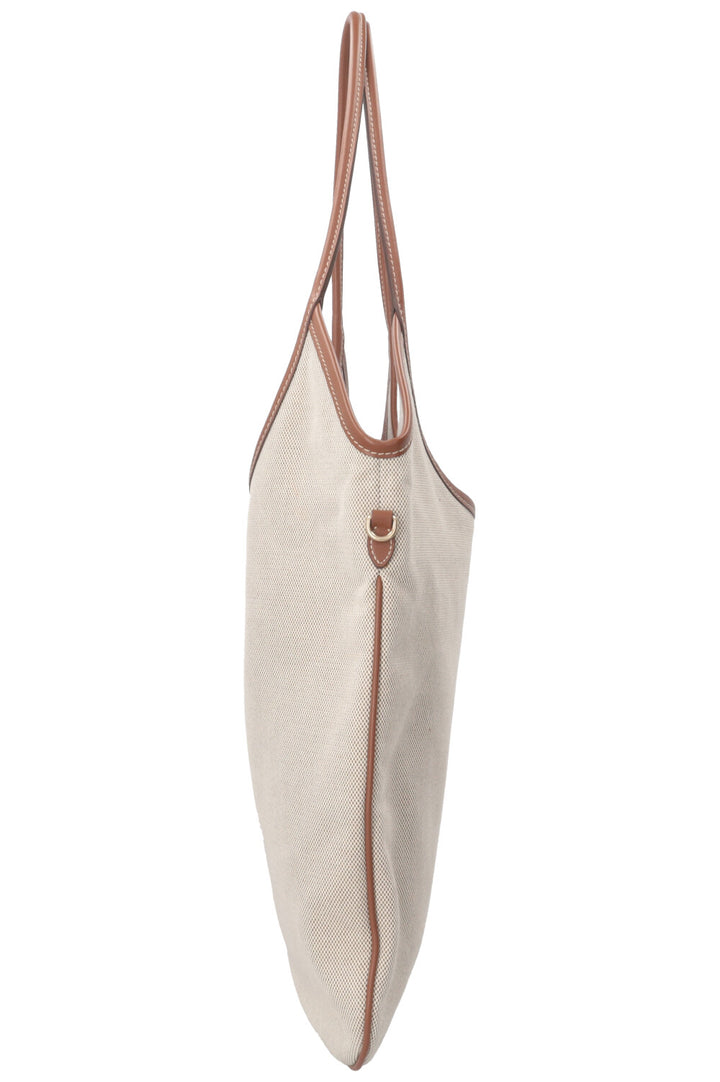 MIU MIU Ivy Shopper Canvas Brown