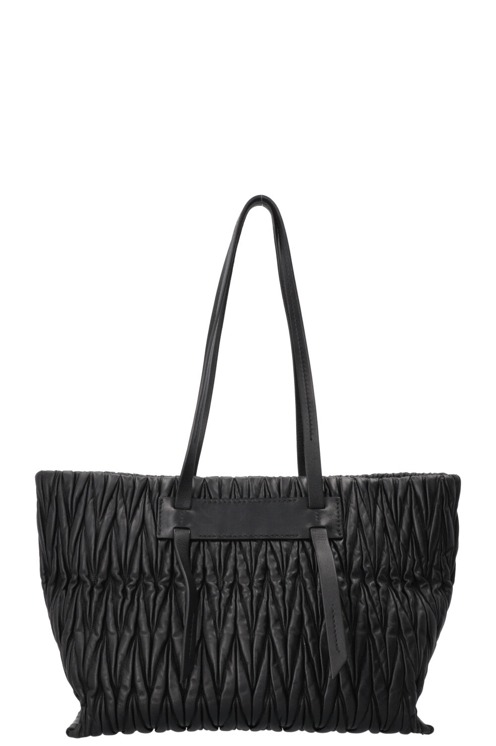 MIUMIU Matelassé Shoulder Bag Black
