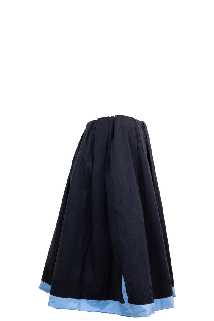 MIUMIU Pleated Skirt Navy