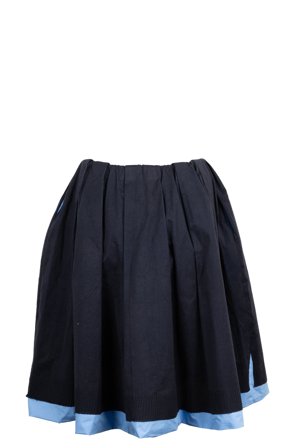 MIUMIU Pleated Skirt Navy