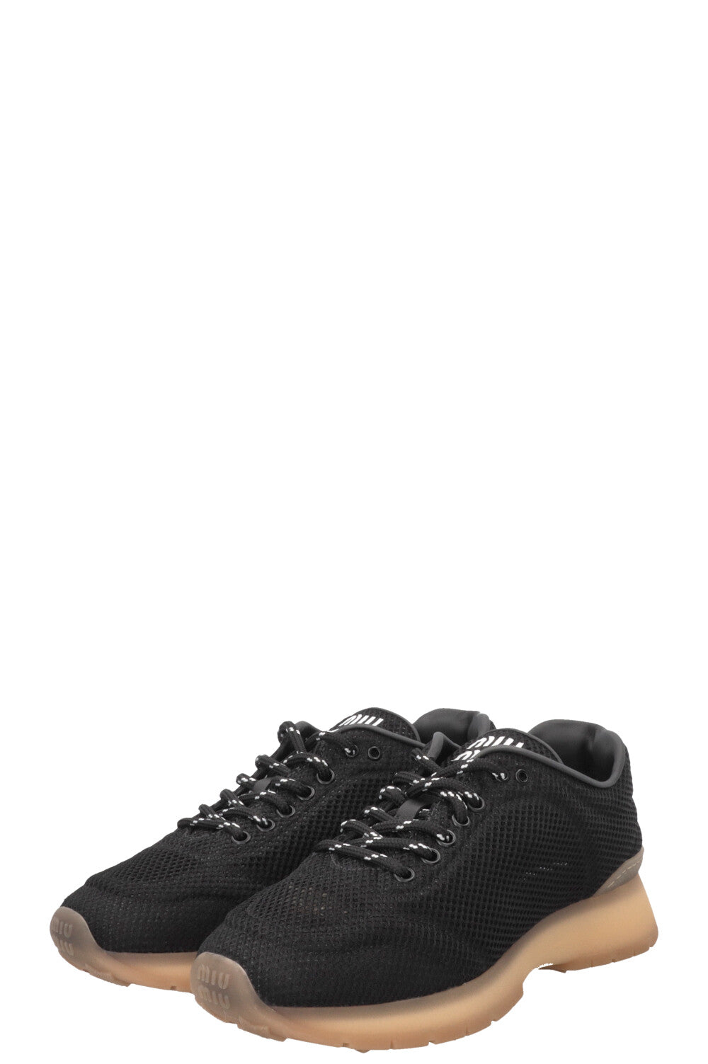 MIUMIU Sneakers Mesh Black