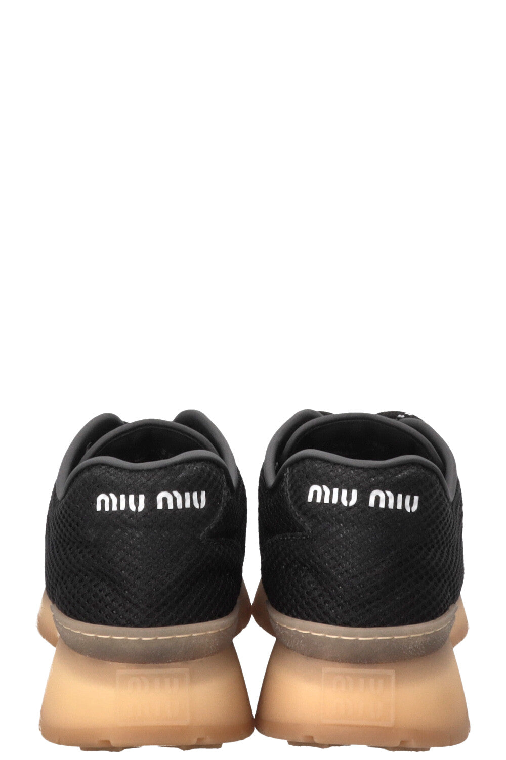 MIUMIU Sneakers Mesh Black